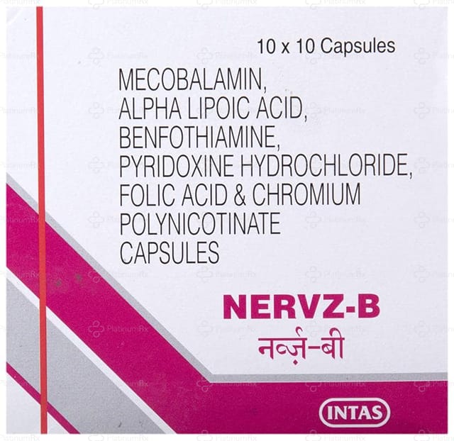 Nervz B Capsule 10s