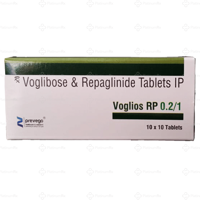 Voglios RP 1/0.2mg Tablet 10s