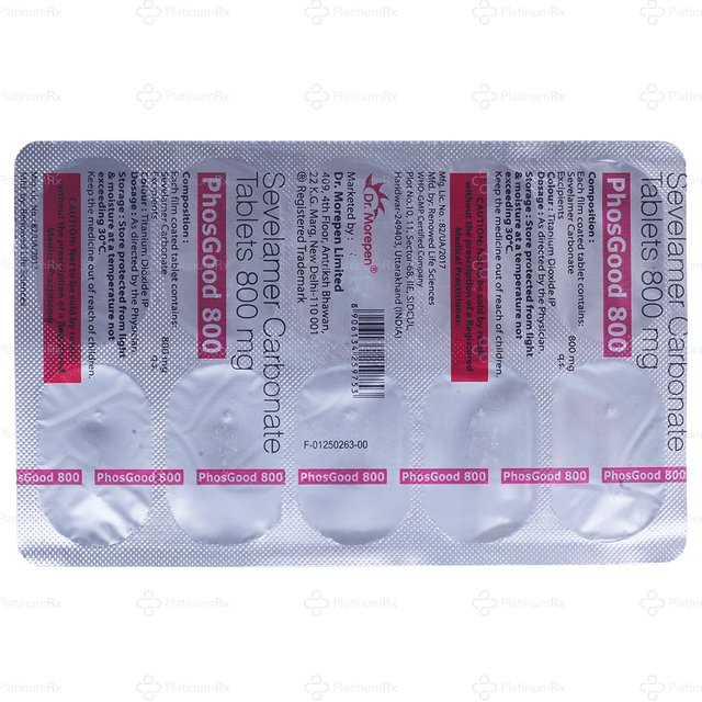 Phosgood 800mg Tablet 10s