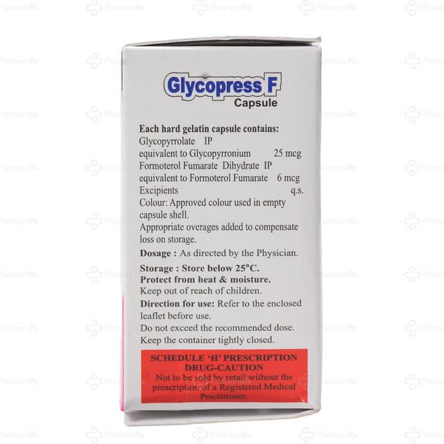 Glycopress F 6/25mcg Rotacap 30s