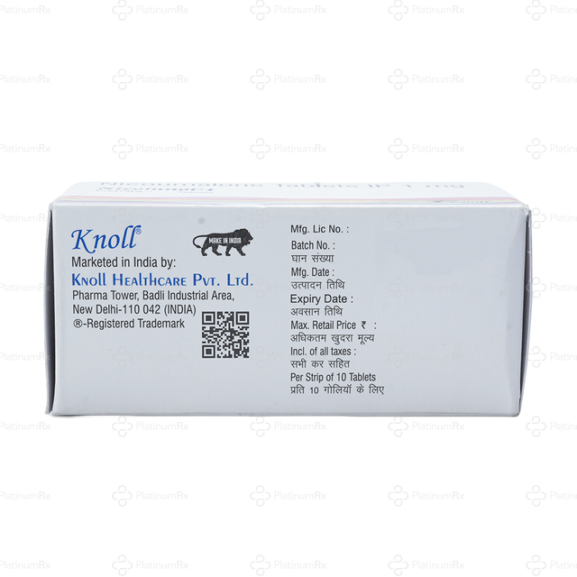 Nicomnol 1mg Tablet 10s