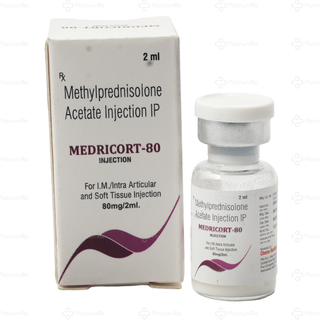 Medricort 80mg Injection