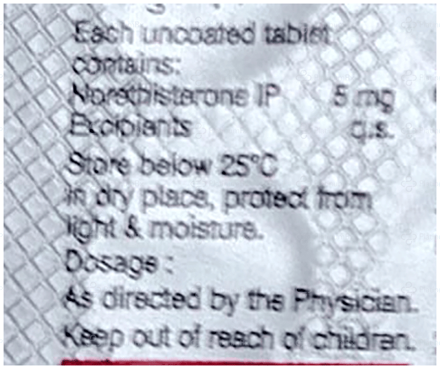 Primolut N 5mg Tablet 15s