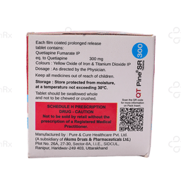 Qt-Pine 300mg SR Tablet 10s