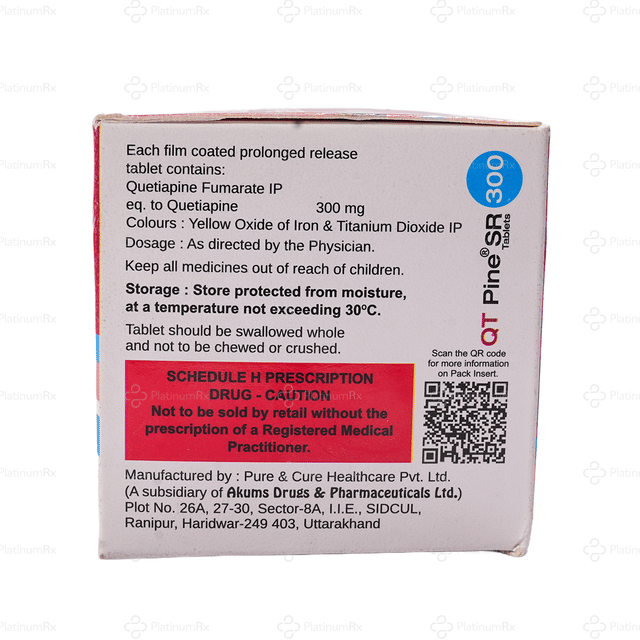 Qt-Pine 300mg SR Tablet 10s