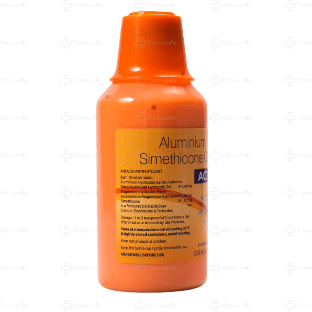 Acifast Orange Flavour Oral Suspension 170ml