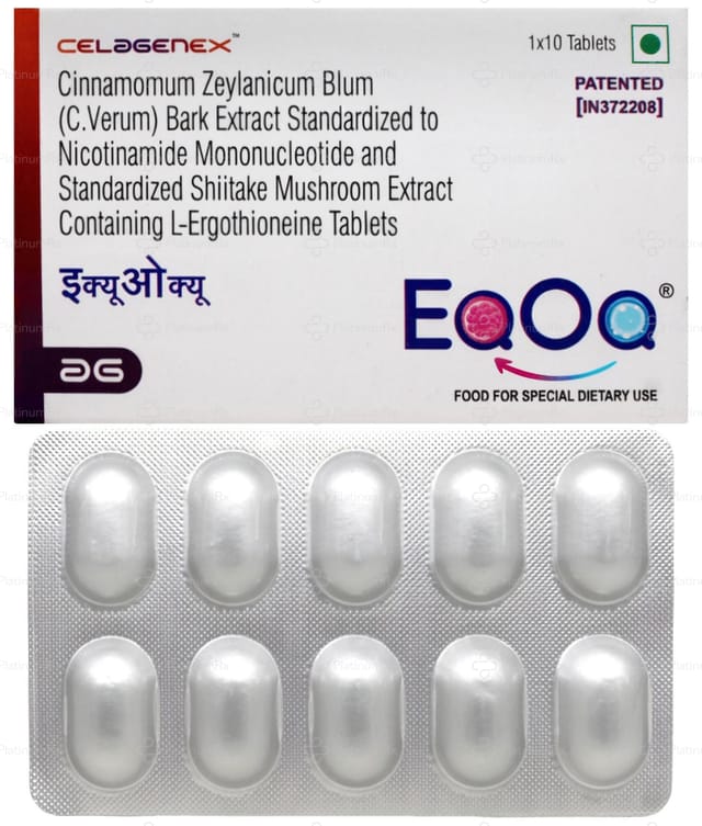 Eqoq 0.5/250mg Tablet 10s
