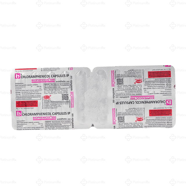 Biophenicol 500mg Capsule 10s