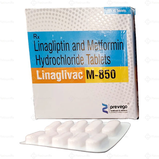 Linaglivac M 850/2.5mg Tablet 10s