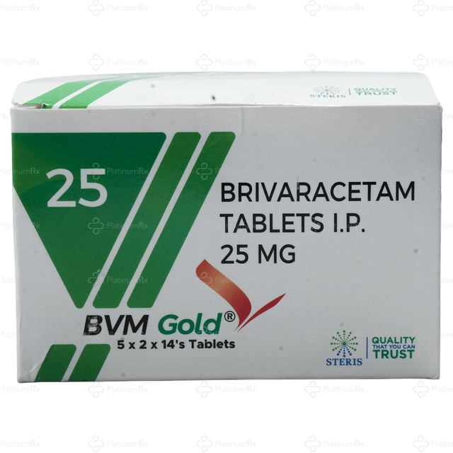 BVM Gold 25mg Tablet 14s