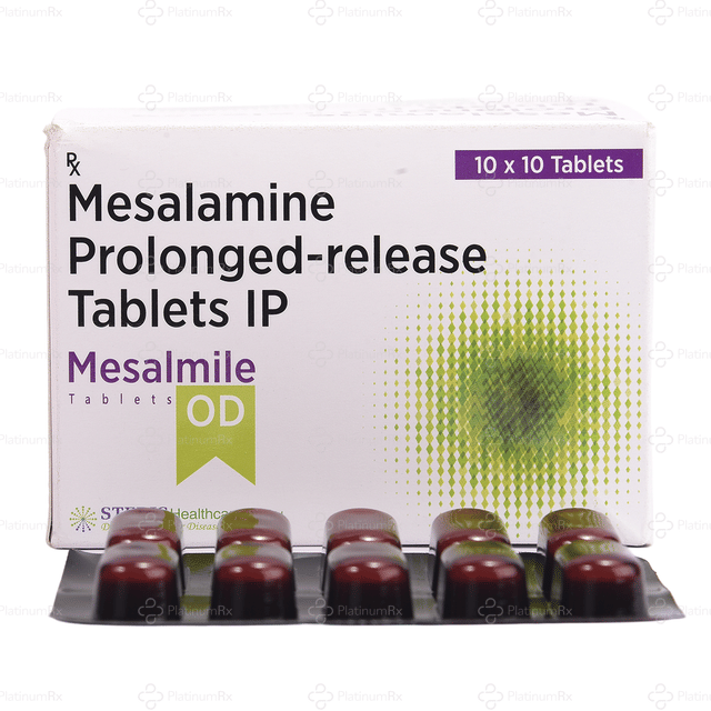 Mesalmile OD 1200mg Tablet PR 10s