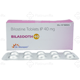 Bilasooth 40mg Tablet 10s