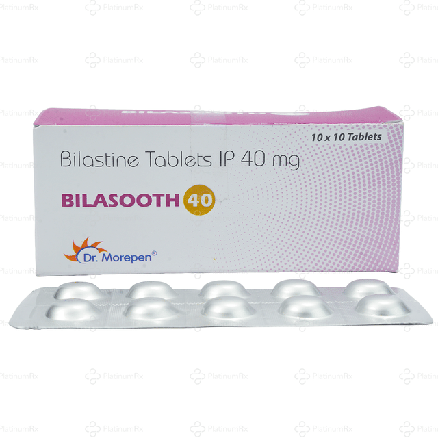 Bilasooth 40mg Tablet 10s