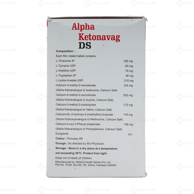 Alpha Ketonavag Ds Tablet 10s