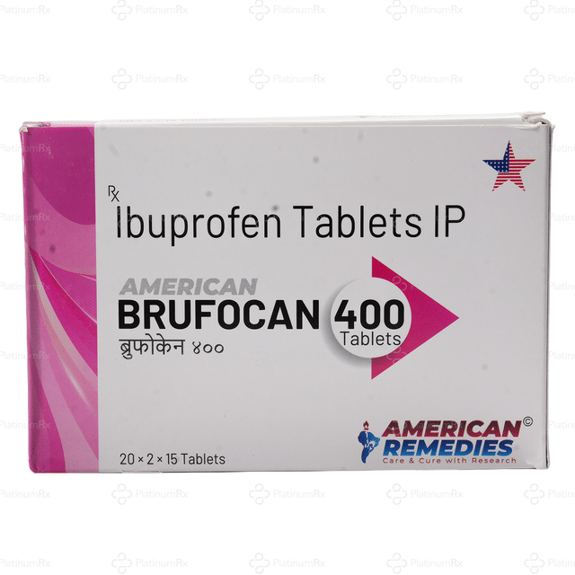 Brufocan 400mg Tablet 15s