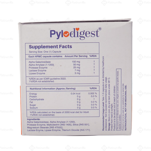 Pylodigest Capsule 10s