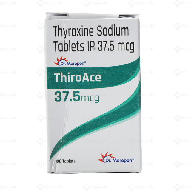 Thiroace 37.5mcg Tablet 100s