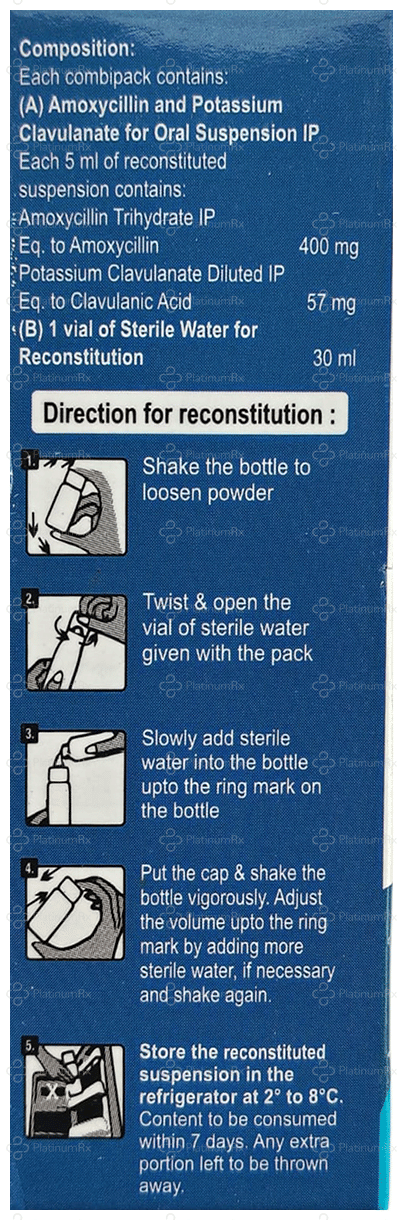 Moxneo DS 400/57mg Oral Suspension 30ml