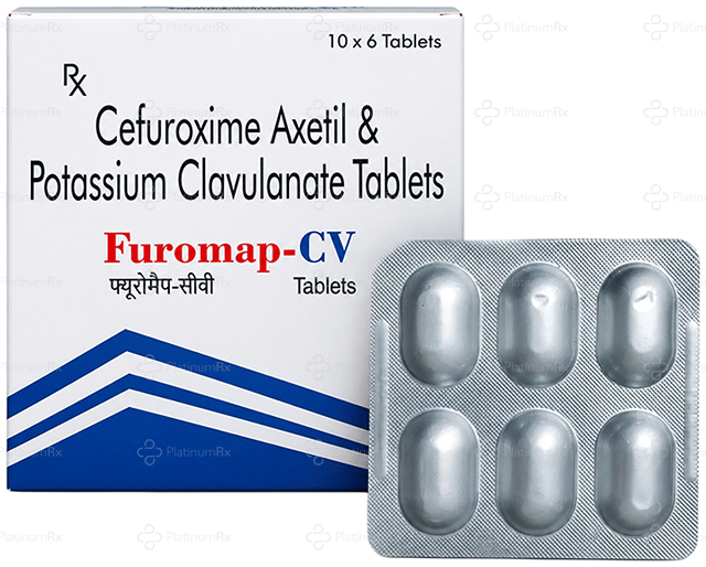 Furomap CV 500/125mg Tablet 6s