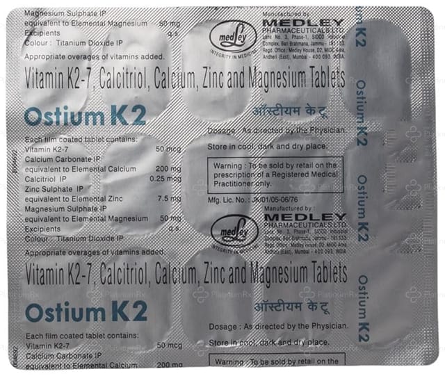 Ostium K2 Tablet 15s