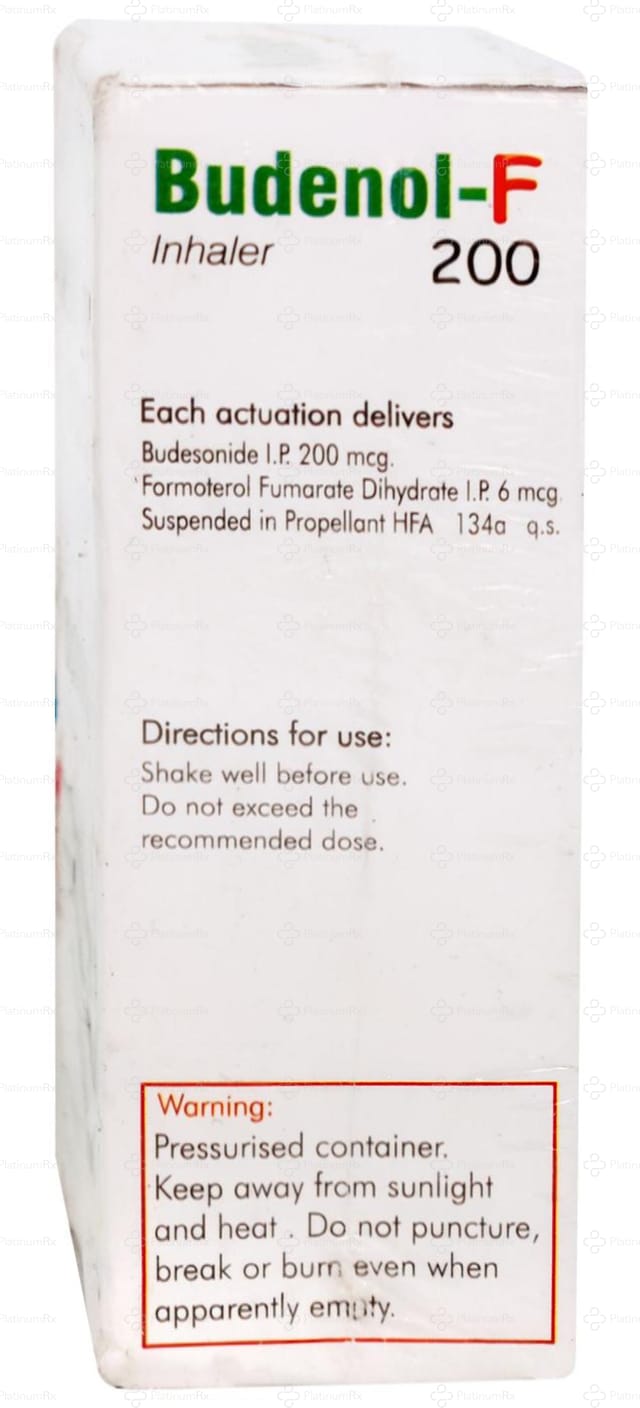 Budenol F 6/200mcg Inhaler 120 MDI