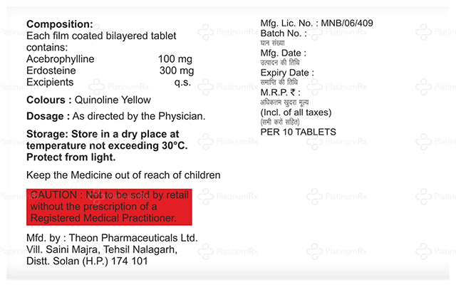 Abevia E 300/100mg Tablet 10s