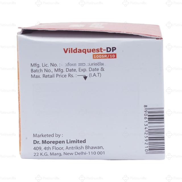 Vildaquest DP 10/100mg Tablet SR 10s