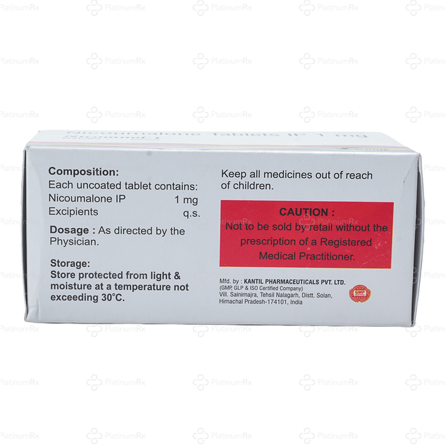 Nicomnol 1mg Tablet 10s