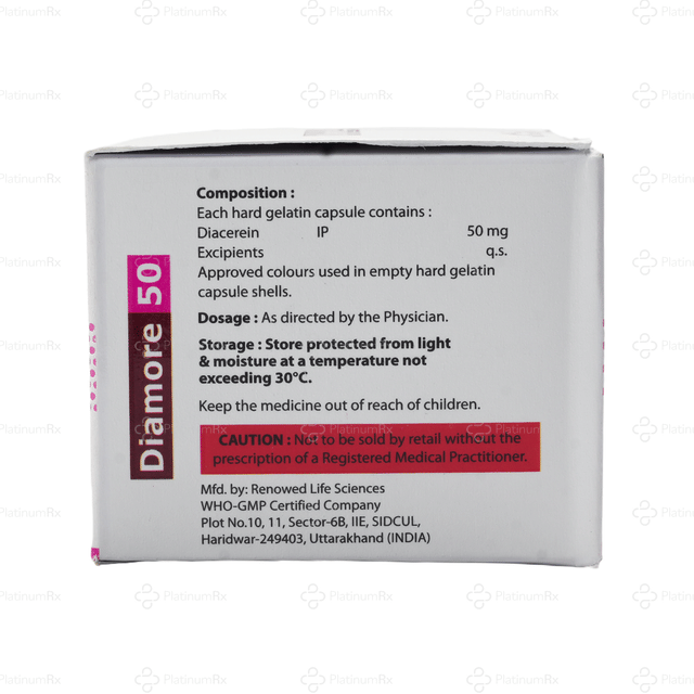 Diamore 50mg Capsule 10s (Dr.)