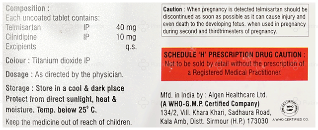 Teligear CN 10/40mg Tablet 10s