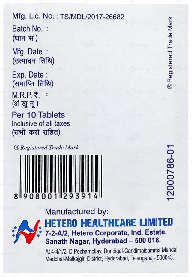 Lanol 650mg Tablet ER 10s