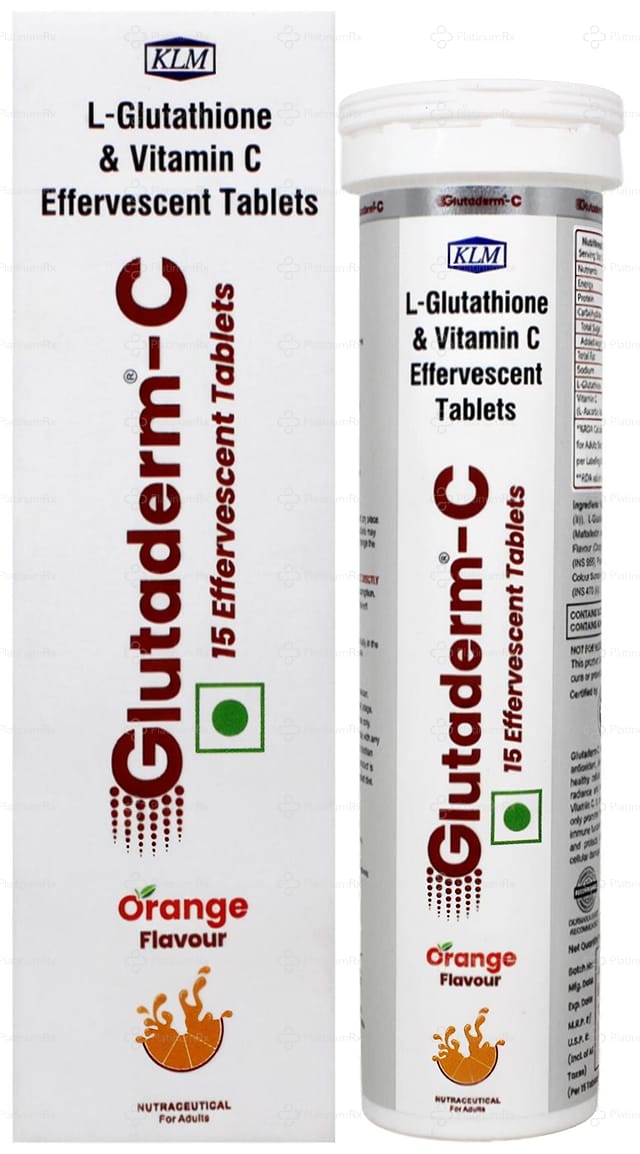 Glutaderm C Effervescent Tablet 15s