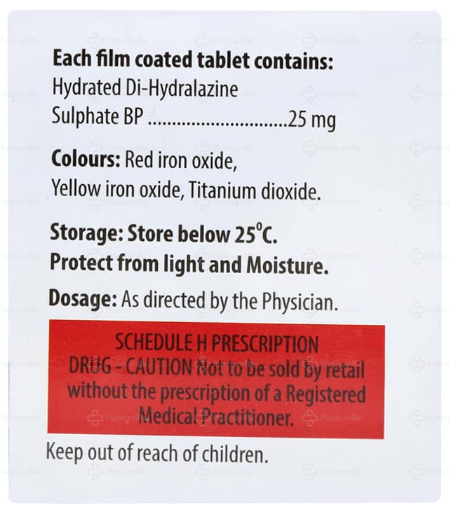 Apresol 25mg Tablet 30s