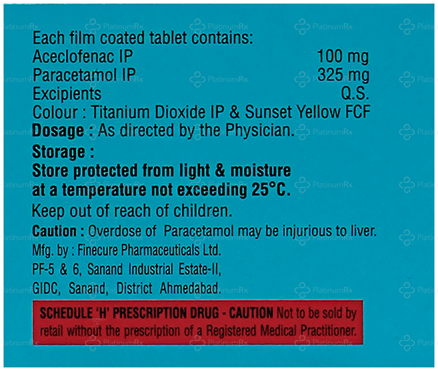 Pencenax P 100/325mg Tablet 10s