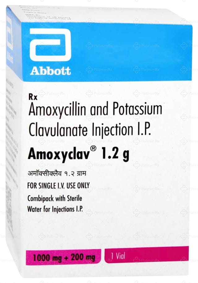 Amoxyclav 1.2gm (WFI) Injection 10ml