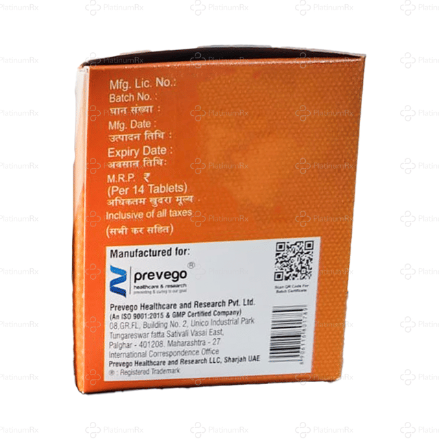 Super Zinc 50mg Tablet 14s