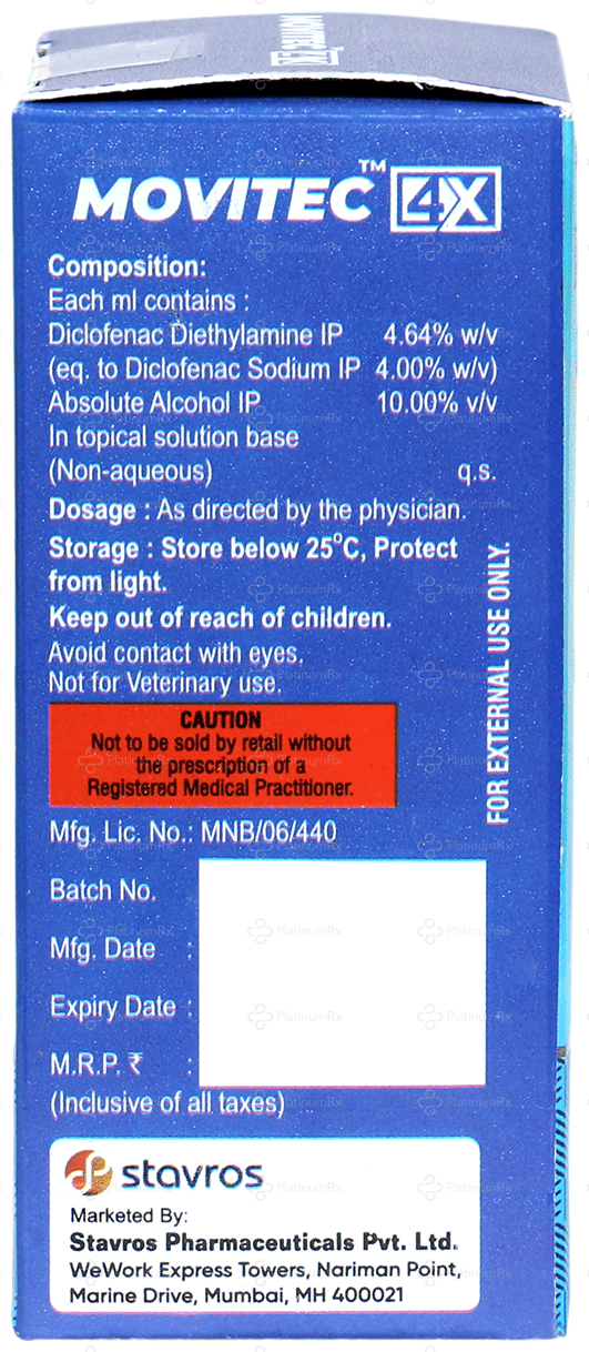 Movitec 4X Solution 30ml