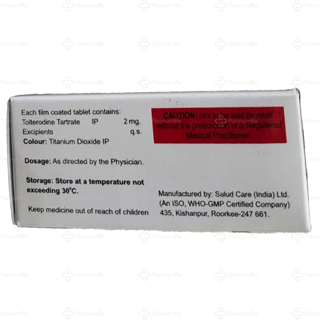 Tolra 2mg Capsule ER 10s