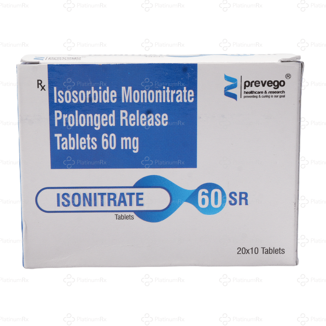 Isonitrate 60mg Tablet SR 10s