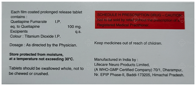 Qutiwing 100mg SR Tablet PR 10s