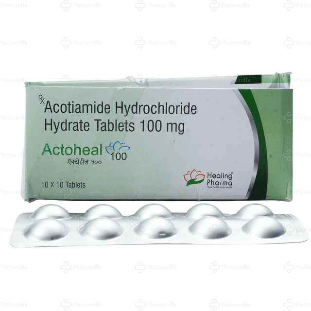 Actoheal 100mg Tablet 10s