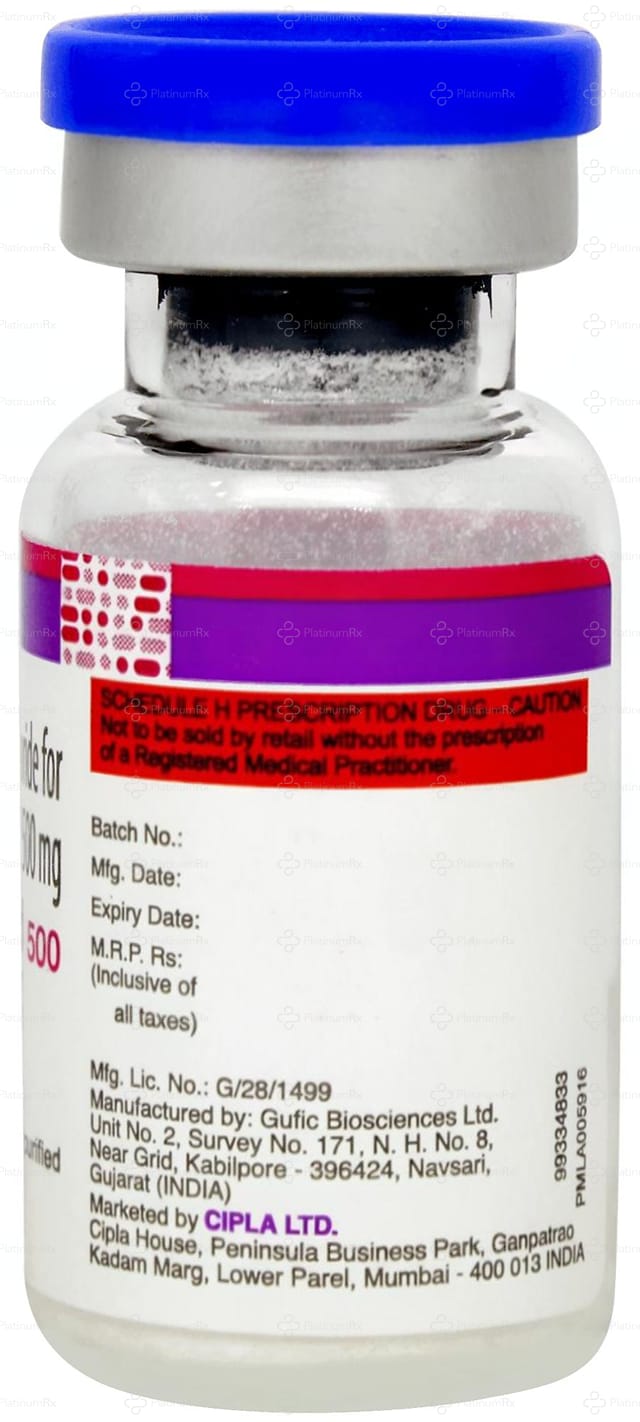Vanlid 500mg Infusion 10ml