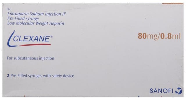 Clexane 80mg Injection 1s