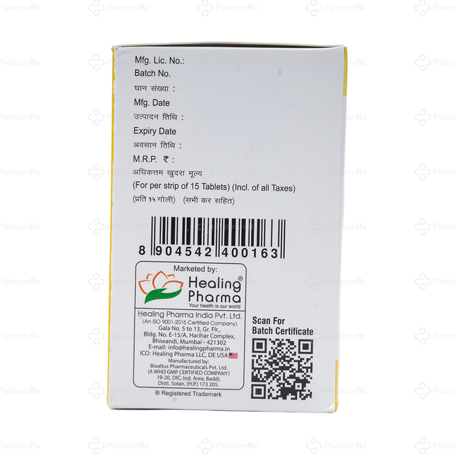 Telmaheal CT 6.25/40mg Tablet 15s