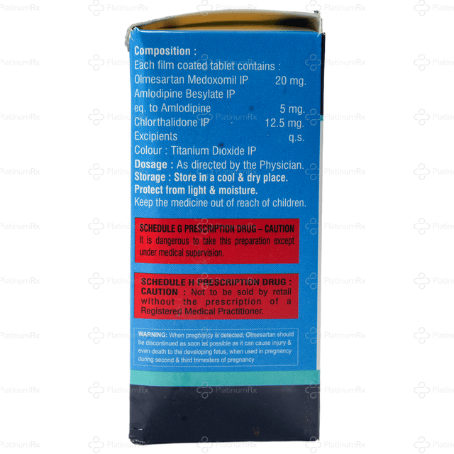 Olmevac ACT 20/5/12.5mg Tablet 10s