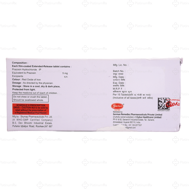 Biozocin 5mg XL Tablet 15s