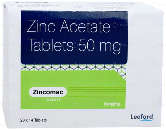 Zincomac 50mg Tablet 14s
