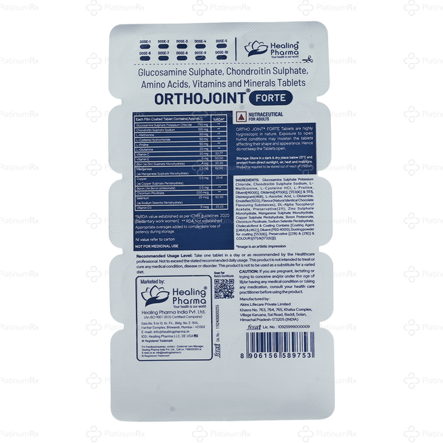 Orthojoint Forte Tablet 10s