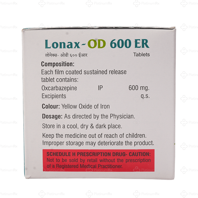 Lonax OD 600mg Tablet ER 10s
