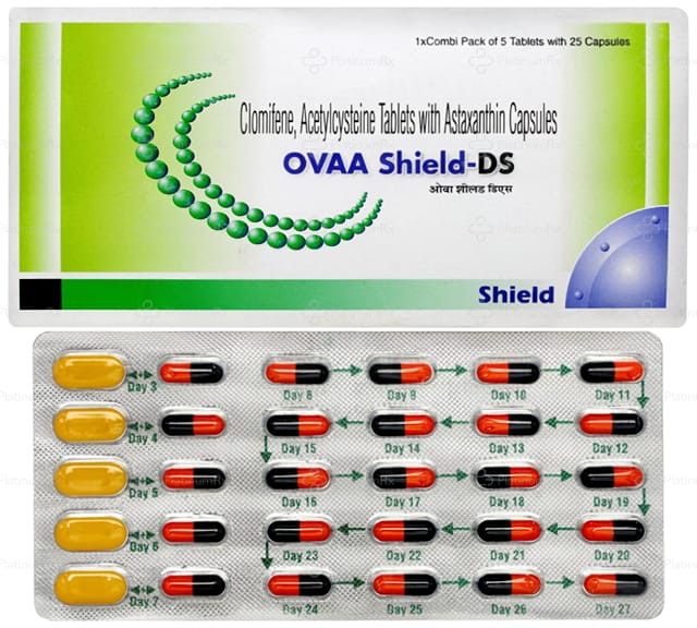 Ovaa Shield DS Combipack 600/4/100mg Kit 1s